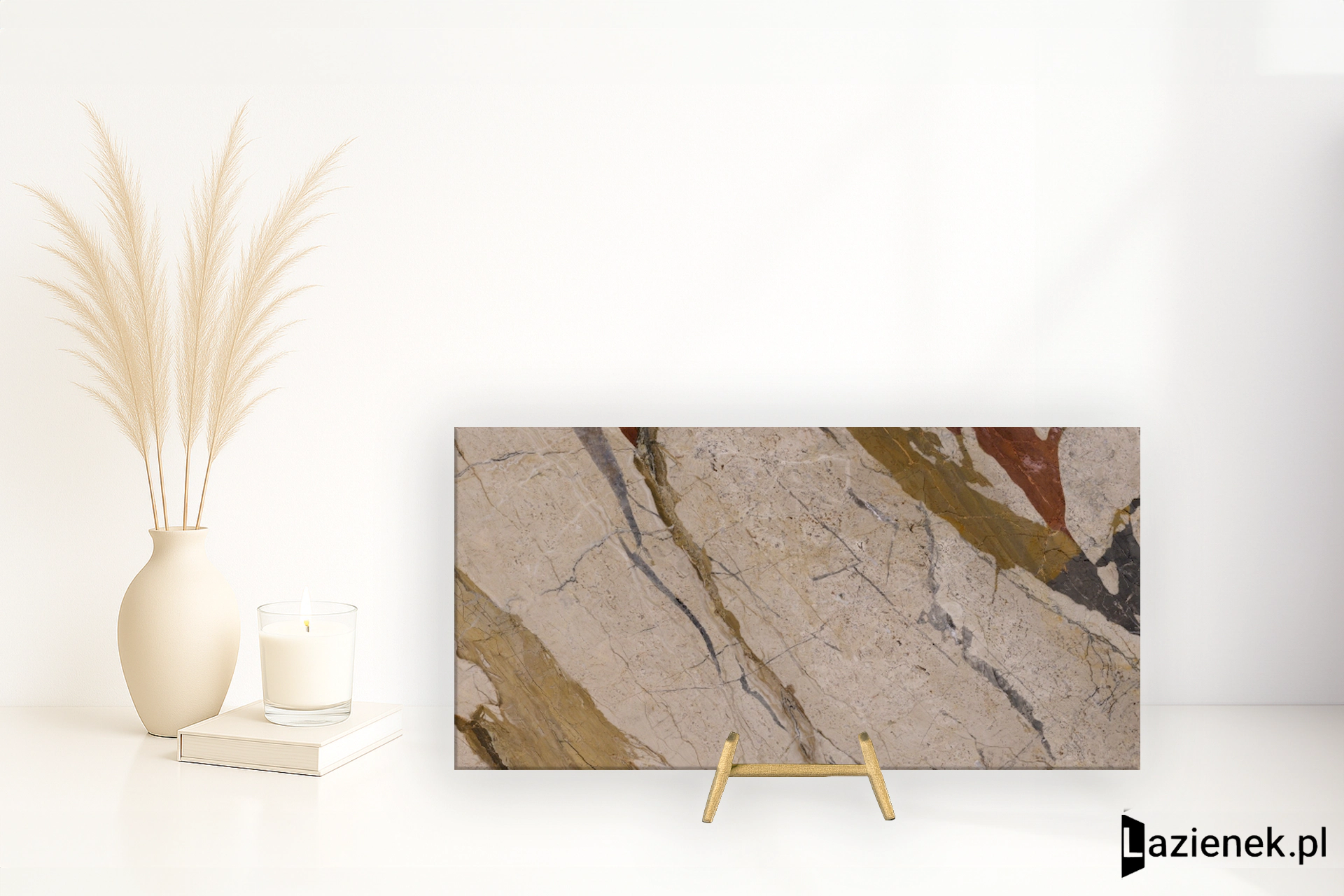 La Fabbrica Ava Breccia Sicilia Breccia Sicilia półpoler 60x120 cm gr. 9 mm - płytka rektyfikowana / (L)275102
